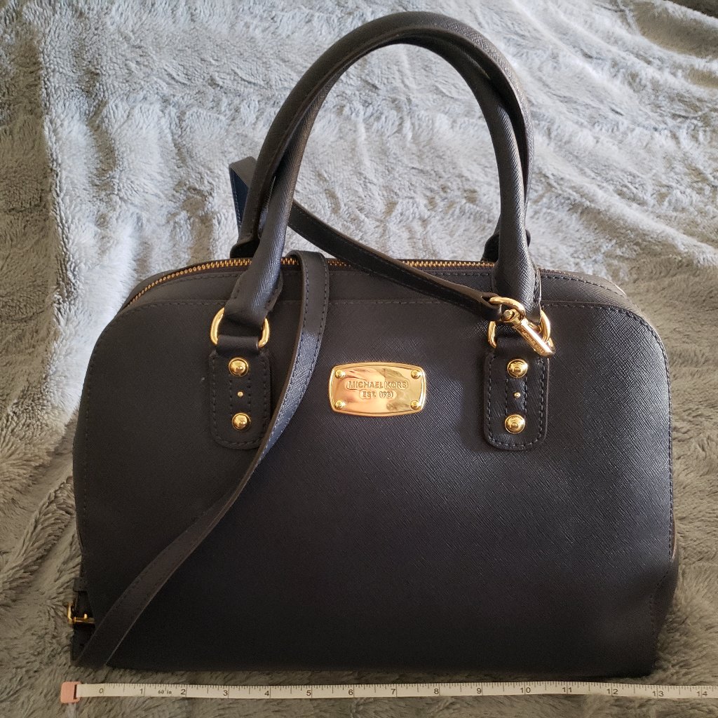 Michael Kors Navy Blue Satchel